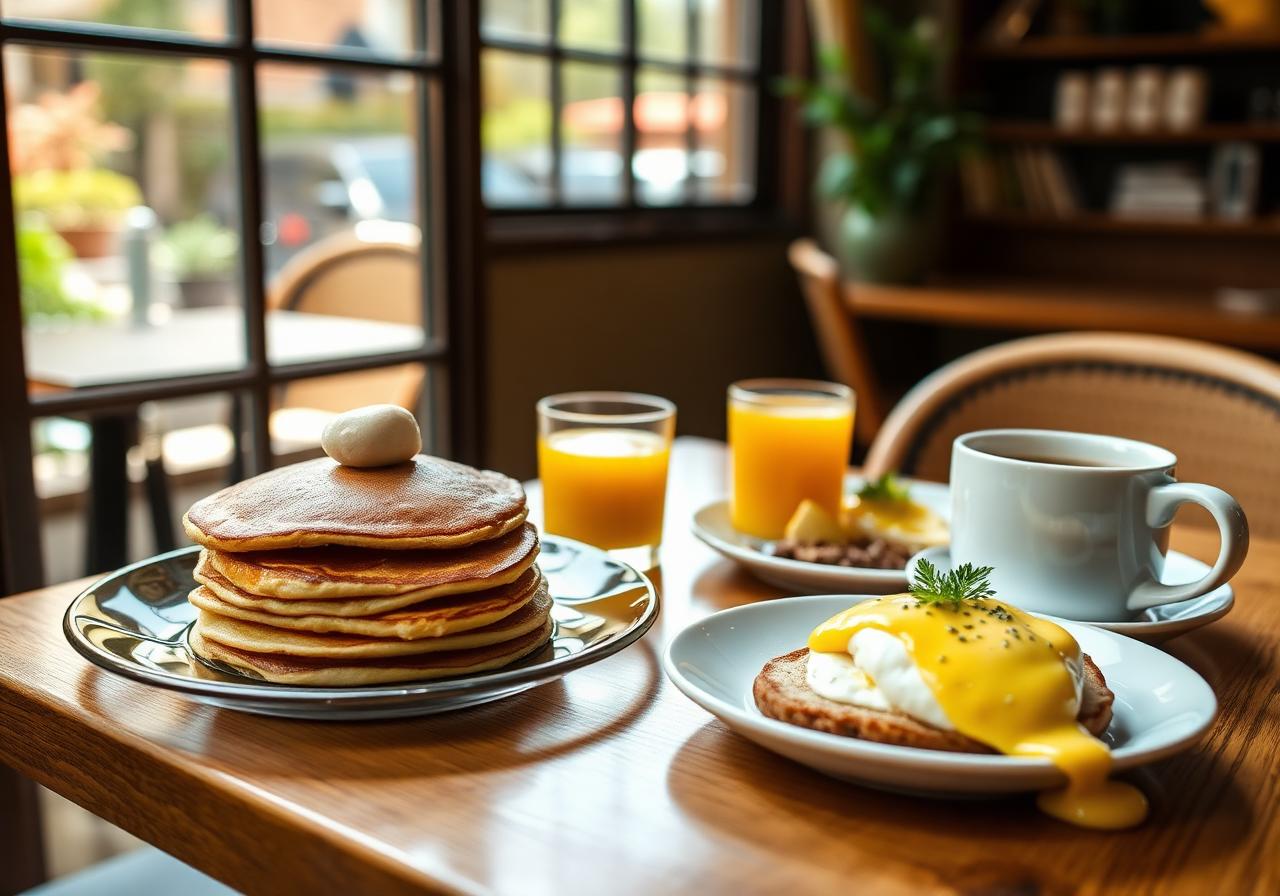 Sunrise Café — Weekend brunch for two
