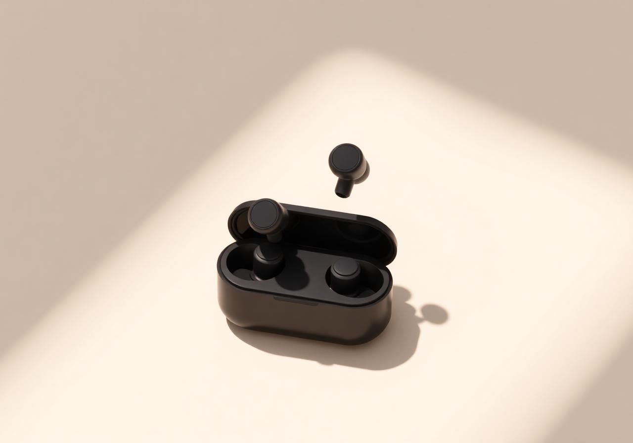 TechVault — Wireless earbuds + case